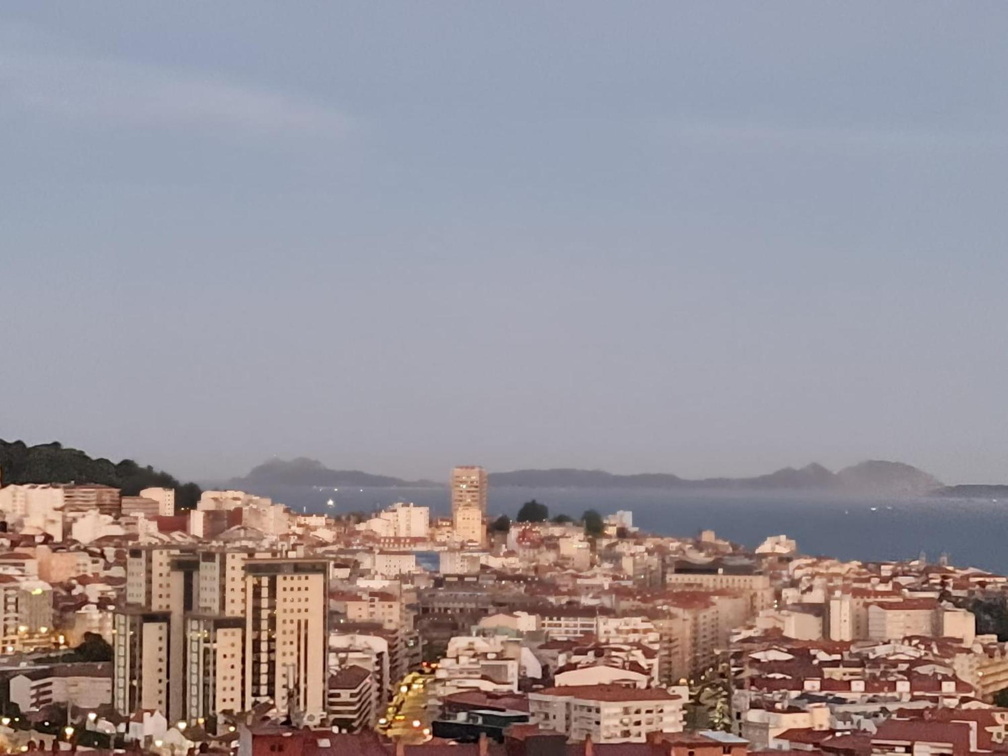 Fabuloso Apartamento Con Vistas A La Ria De Vigo Exterior foto
